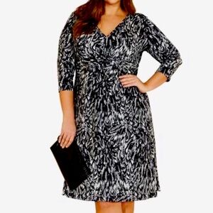 Ellos Knot Front Knit Dress